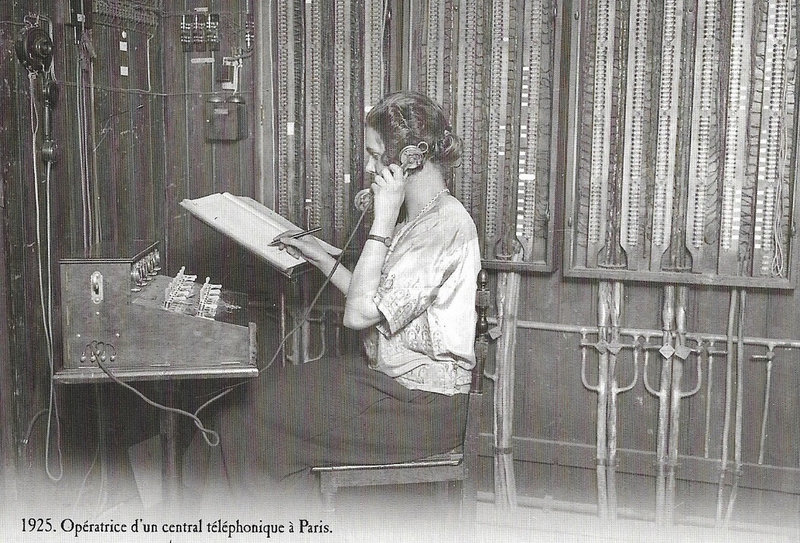 CPA Opératrice téléphone R