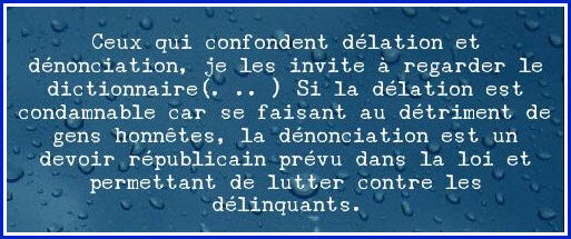 Dénonciation