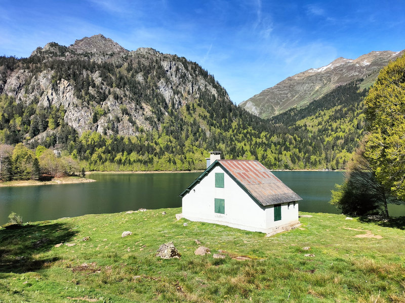 Lac de Bious-Artigues, petite maison (64)