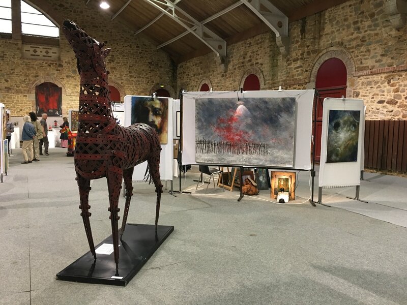 Art’Avranches exposition Avranches haras art contemporain septembre 2016 Claude Quiesse