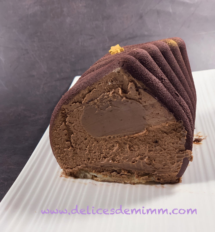 Bûche royale au chocolat 5