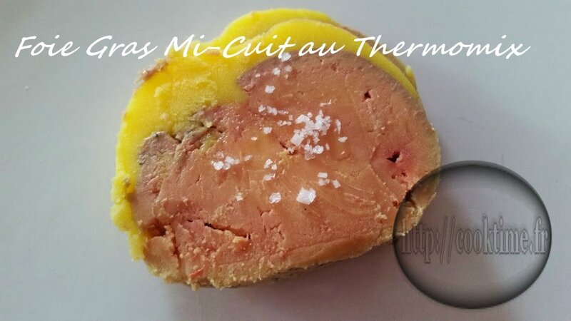 Foie Gras Mi-Cuit au Thermomix