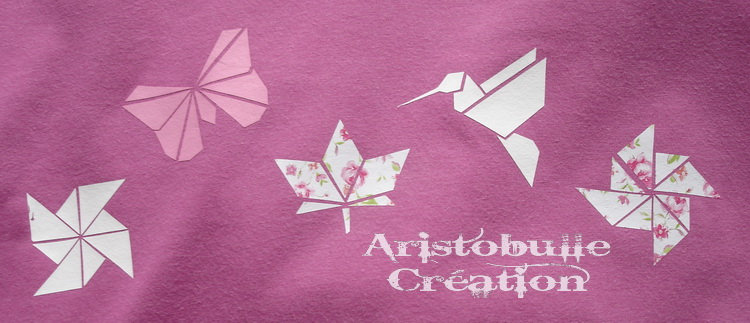 T-shirt origami - détail