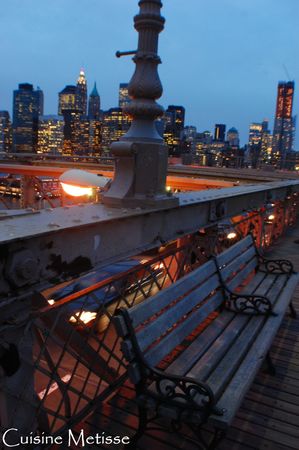 BenchOnBrooklynBridge