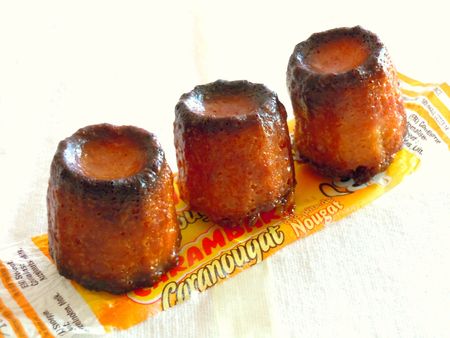 cannelés aux caranougat