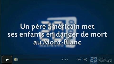 Enfants en danger Mont-Blanc
