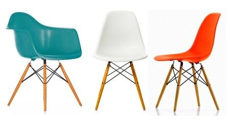 chaises Charles et Ray Eames