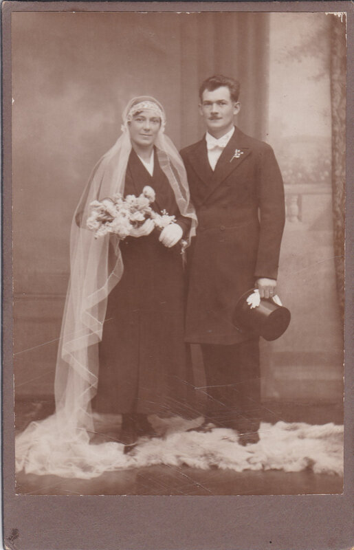 Brencklé Albert et Lustig Catherine mariage