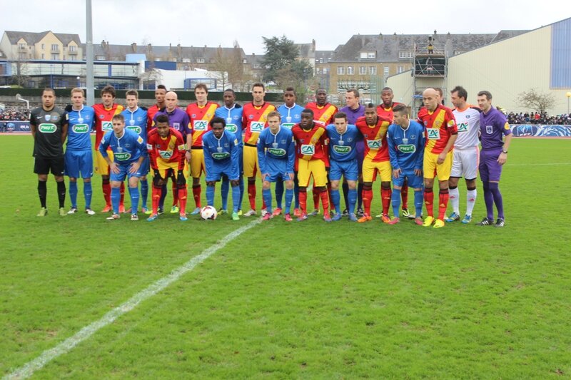 Avranches Lens coupe de France de football 2014