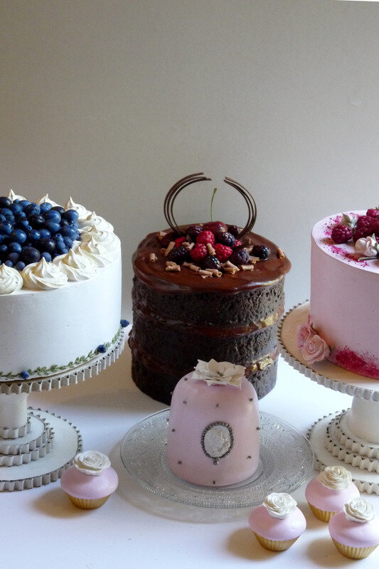 Pâtisseries pour Ô Gout thé, salon de thé