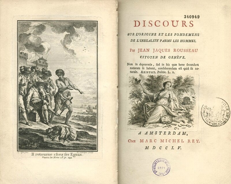 Discours origine inégalité couv 1755