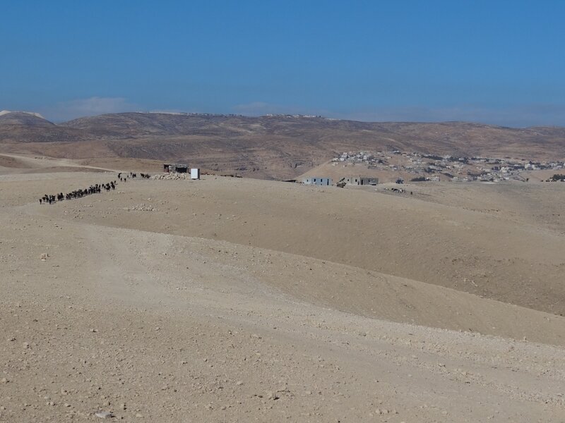 Paysage désertique typique de ce coin du désert de Judée