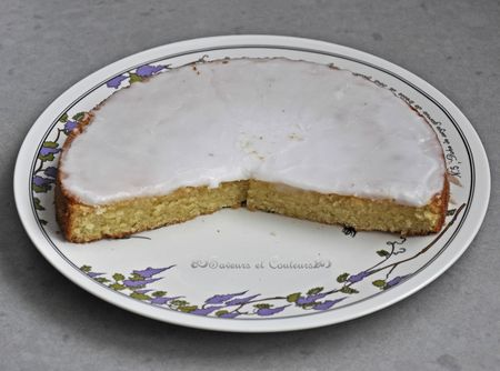 gâteau coupé