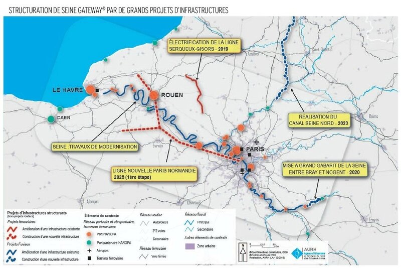 logistique AXE SEINE la chienlit du fret ferroviaire