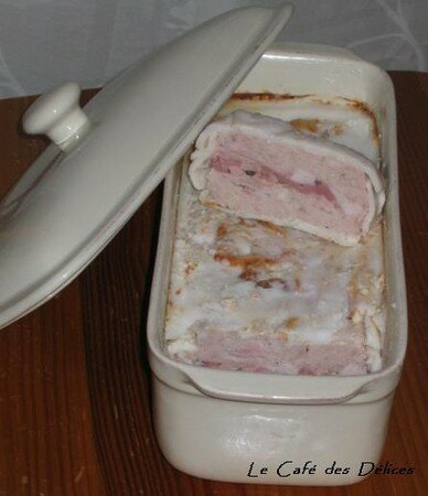 recettes plats Terrine aux trois viandes, pruneaux et Armagnac