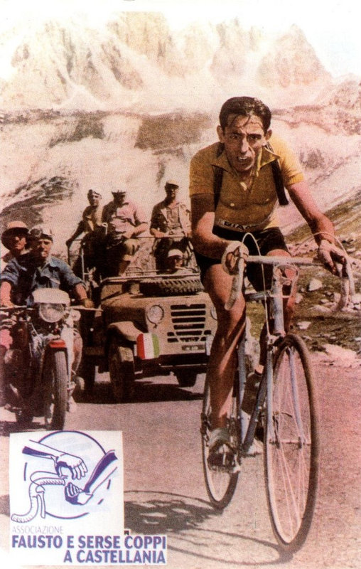 CPM Fausto Coppi Tour de France 1949 R