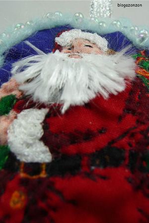 santa claus embroidered
