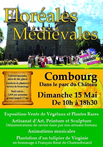 flyer floréales médiévales 2016