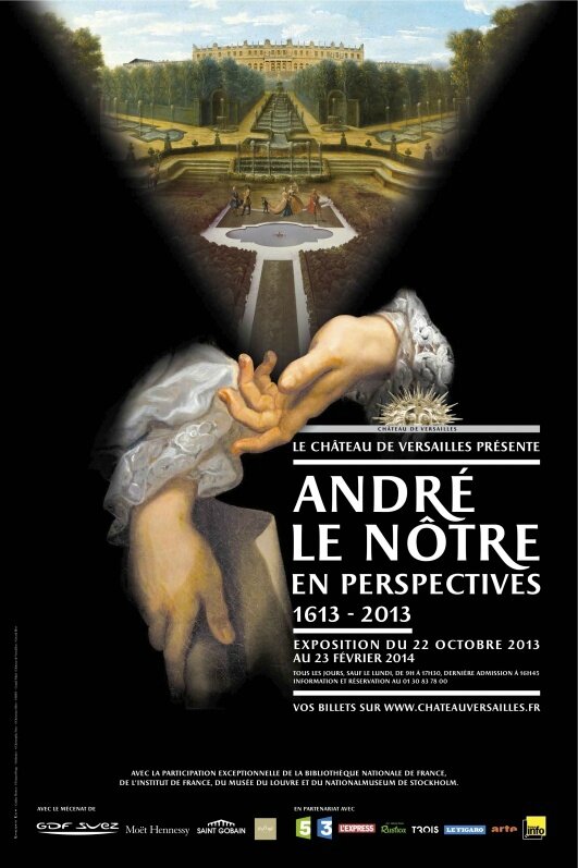 Affiche exposition André Le Nôtre