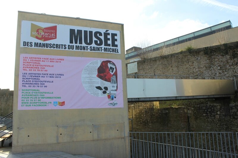 Scriptorial Avranches musée des manuscits du Mont-Saint-Michel nuit européenne des musées 2015