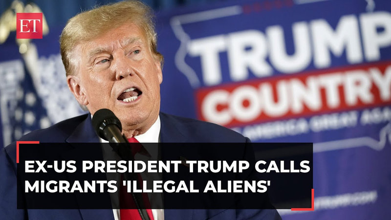 Donald TRump against illegal aliens