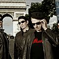 Picture of the Indie Alternative Rock band proXima on the Champs Elysées (2013), Paris