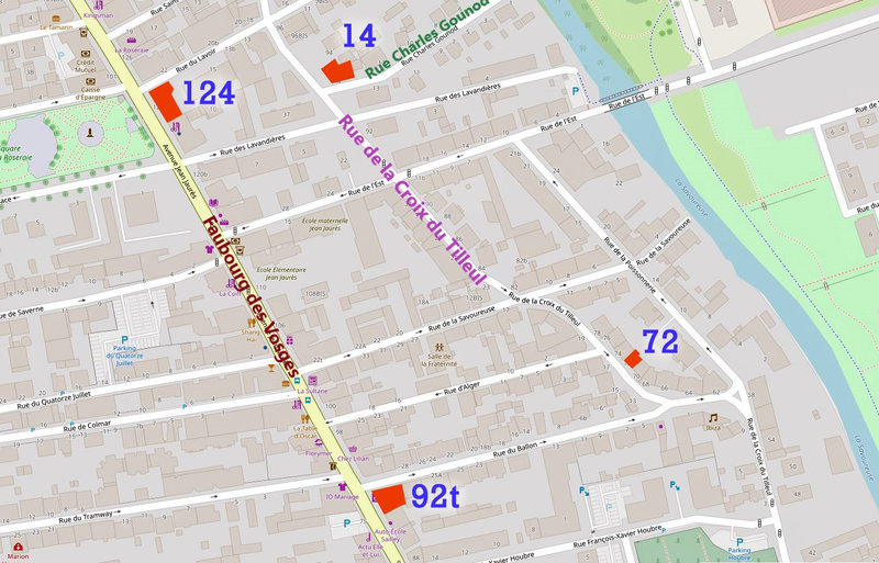 Plan Rues & Adresse Rich