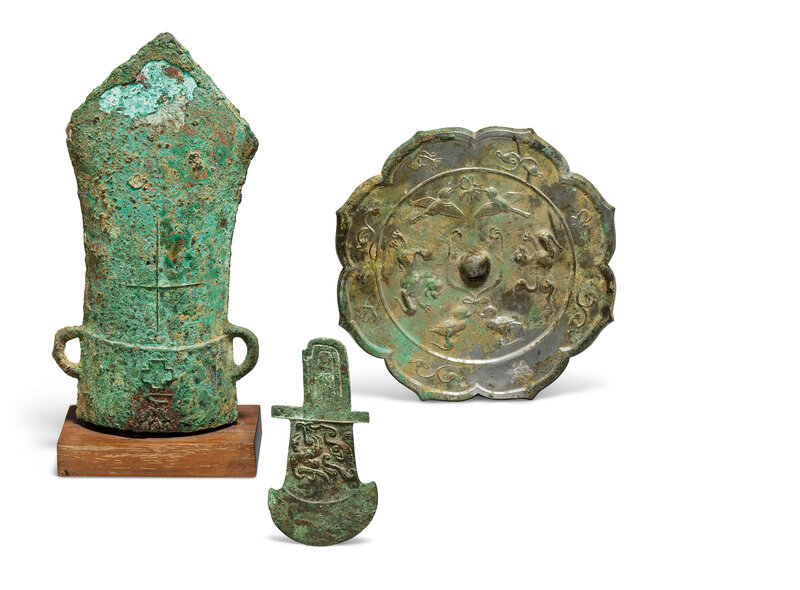 2019_CKS_17735_0014_000(a_group_of_three_chinese_bronze_items_western_zhou_period_-_tang_dynas_d6248164)