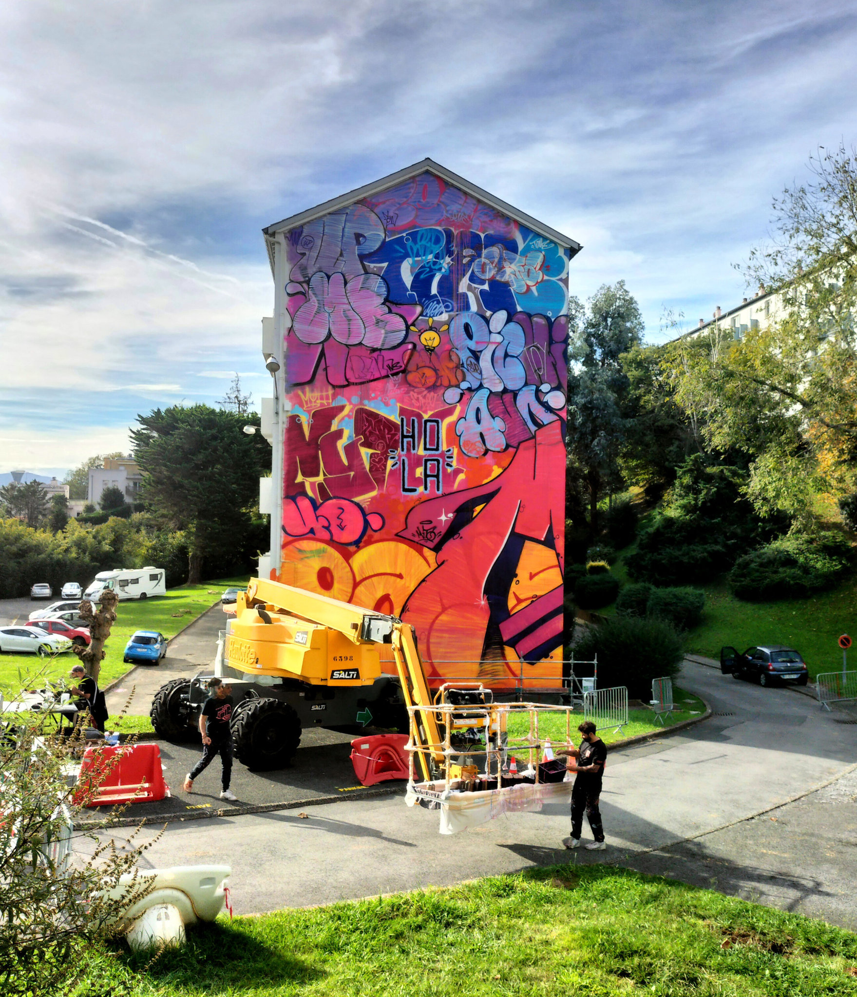 Bayonne, festival Points de vue street art 2023, Pichiavo (64)