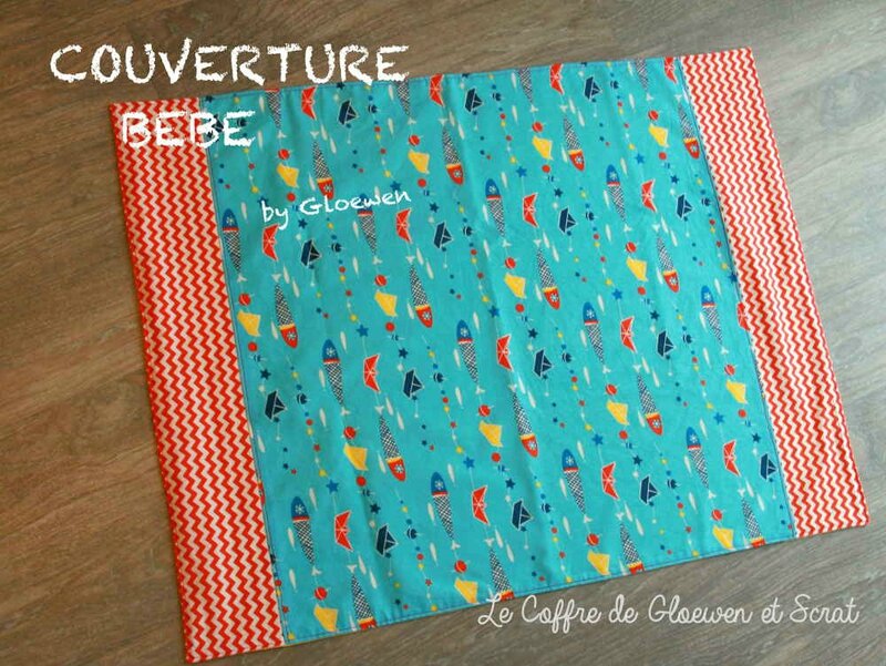 Couverture bébé marin 03