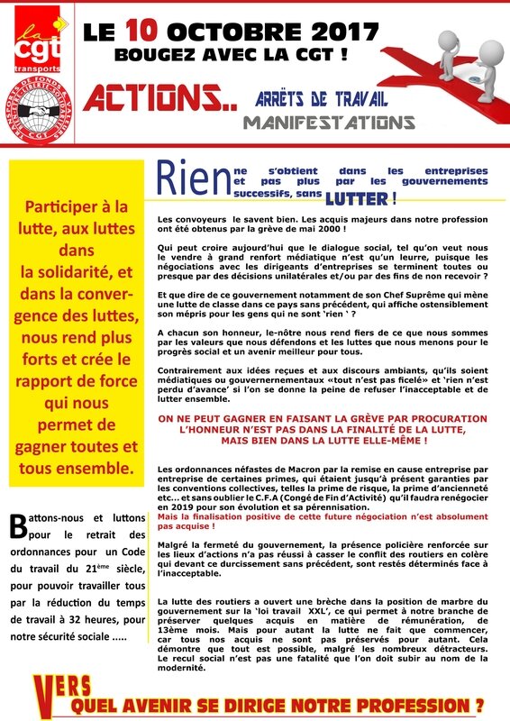 tract TDVF Appel au 10 OCT