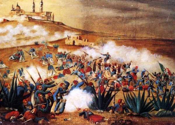 Ramos, bataille de Puebla