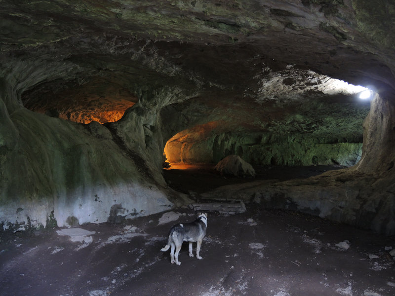 Zugarramurdi, la grotte, grotte supérieure des sabbats, siensien (Espagne)