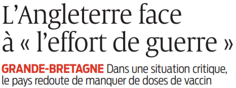 2021 01 31 SO L'Angleterre face à l'effort de guerre