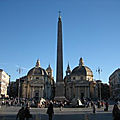 Les obélisques de Rome (2/28). Obélisques et <b>urbanisme</b>.