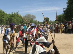 Les guerriers podoko en action