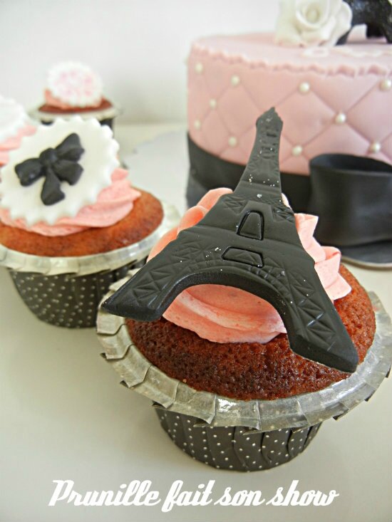 cupcakes tour eiffel prunillefee