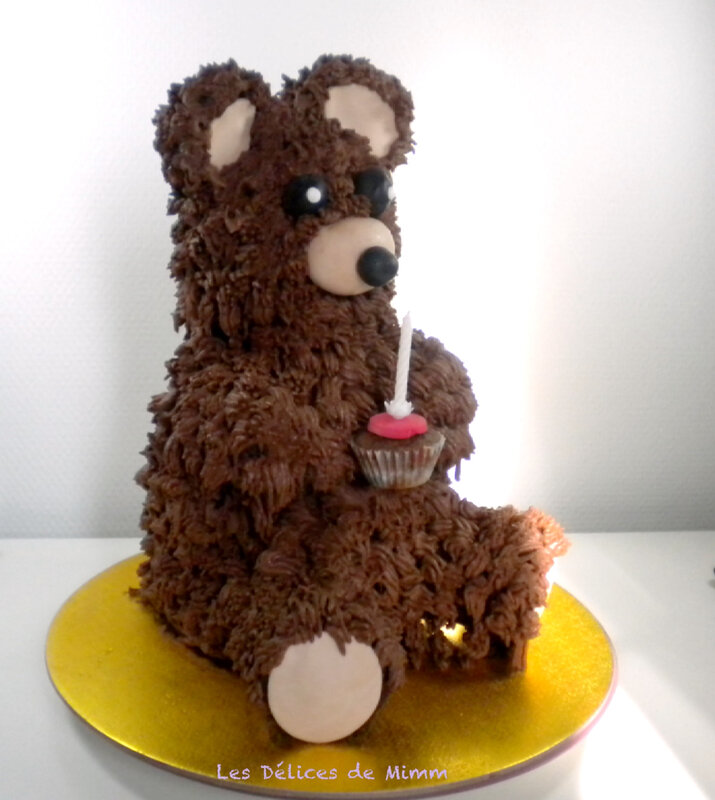 Mon gâteau nounours 2