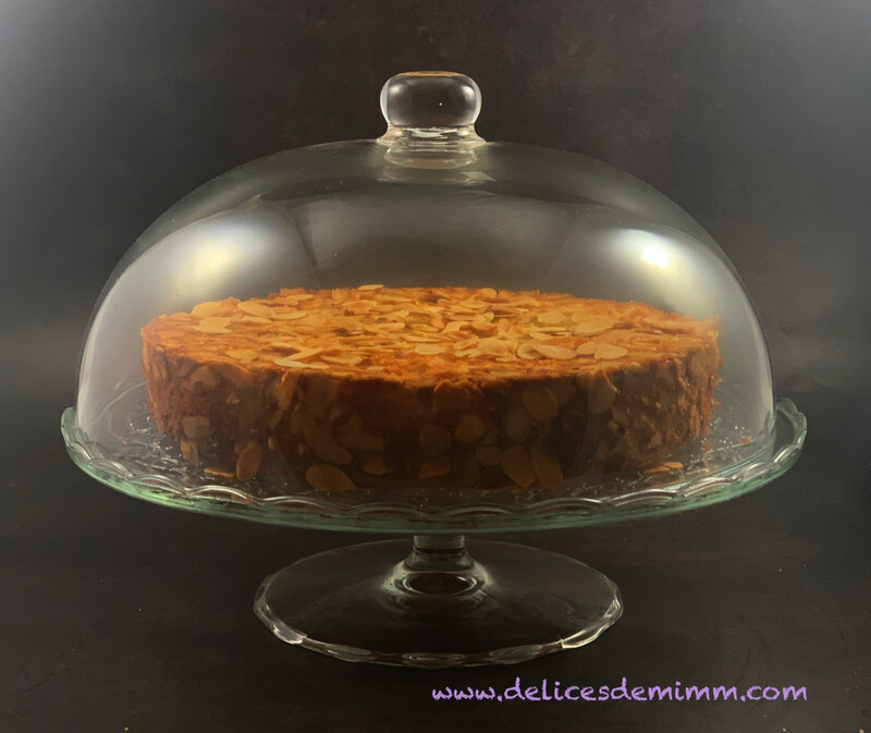 Gâteau renversé aux pommes et amandes