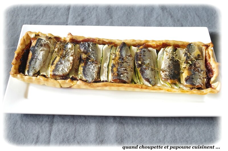 tarte courgettes et sardines-569