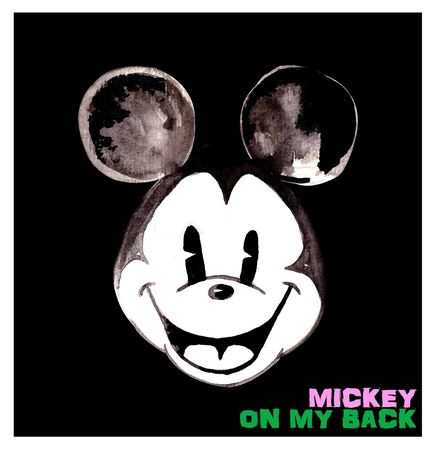 mickey on my back