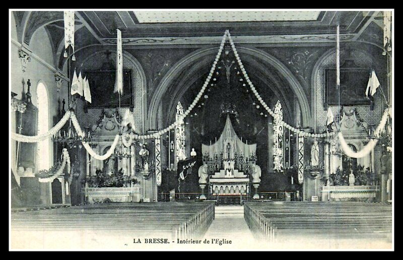 La Bresse intérieur église