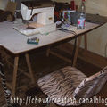 Fabrication en photos d'un tapis de selle
