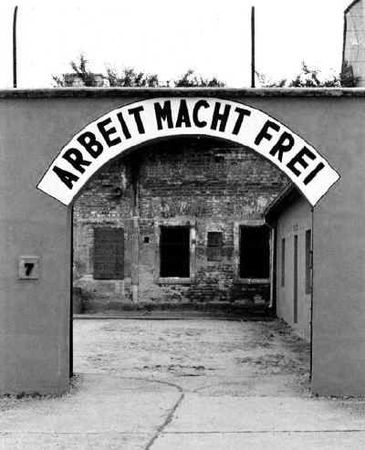 arbeit macht frei Theresienstadt concentration camp