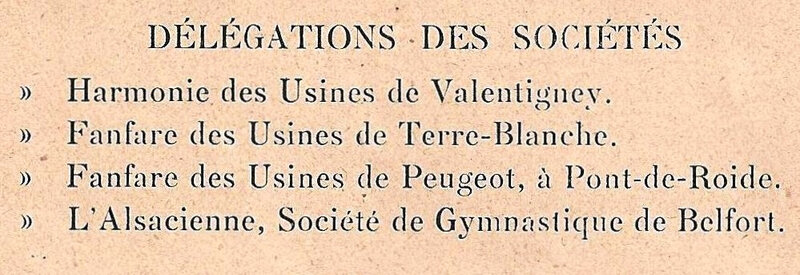 Livret Belfort Inauguration Monumt 3 Sièges 1913 p20R