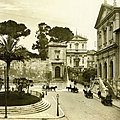 Monti, entre Cavour et Nazionale, la Suburra (9/11). Le jardin suspendu de la <b>villa</b> Aldobrandini.
