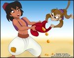 Aladdin_and_Abu_by_GettinHotWithJC