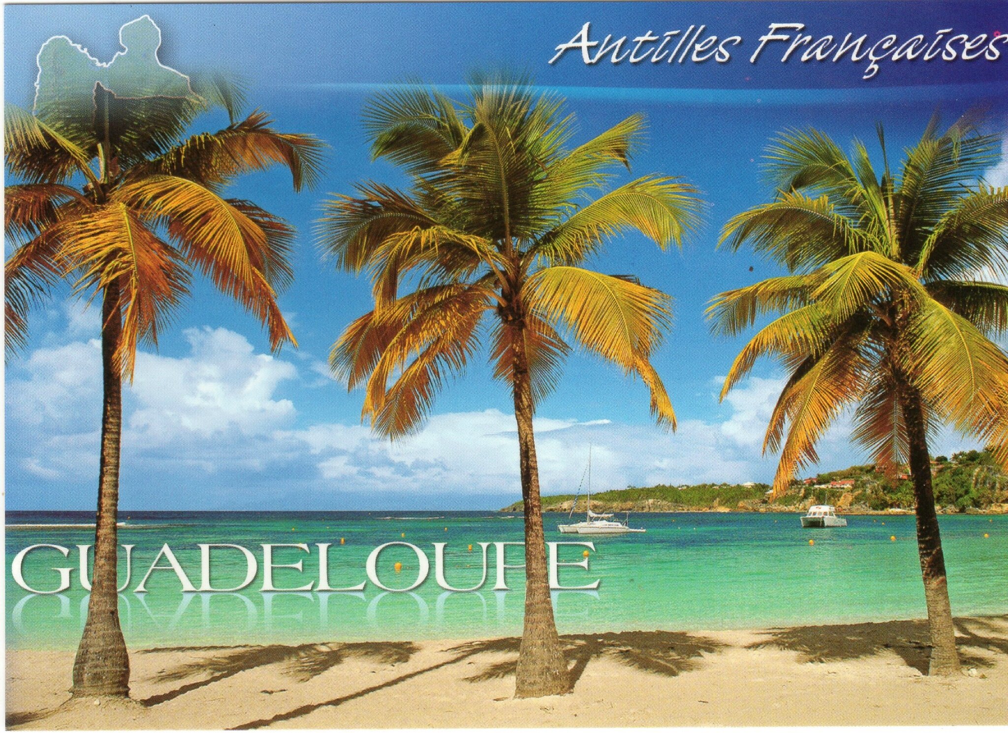 Guadeloupe Poster Desirade by Alecse™ Limited Edition Guadeloupe