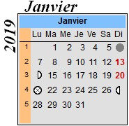 2019--janvier---calendrier-lunaire