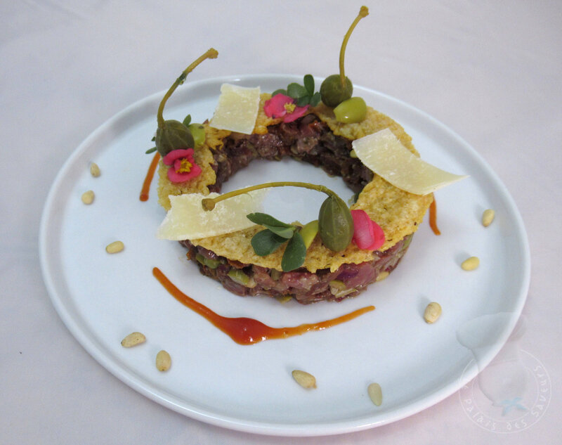 Tartare de boeuf à l'italienne